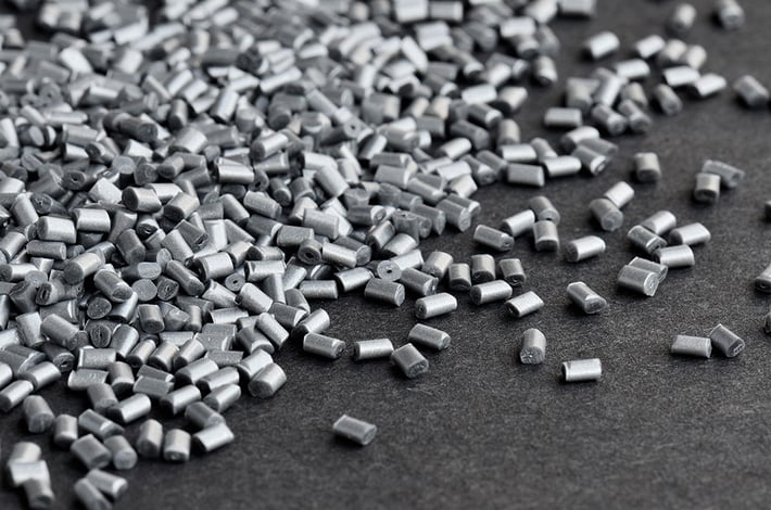 Silver-Metallic-Polymer-Resin-On-Grey